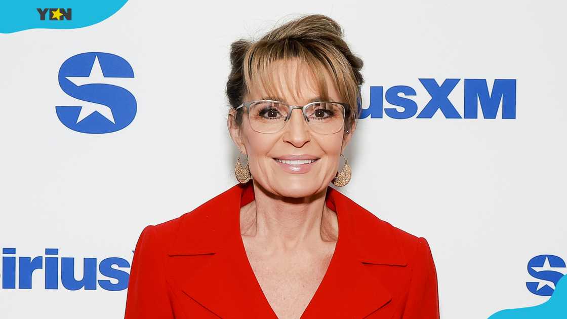 Sarah Palin at the SiriusXM Studios in New York City.
