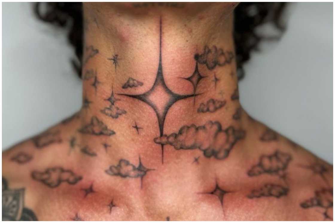 Neck tattoos for men Neck tattoos for men