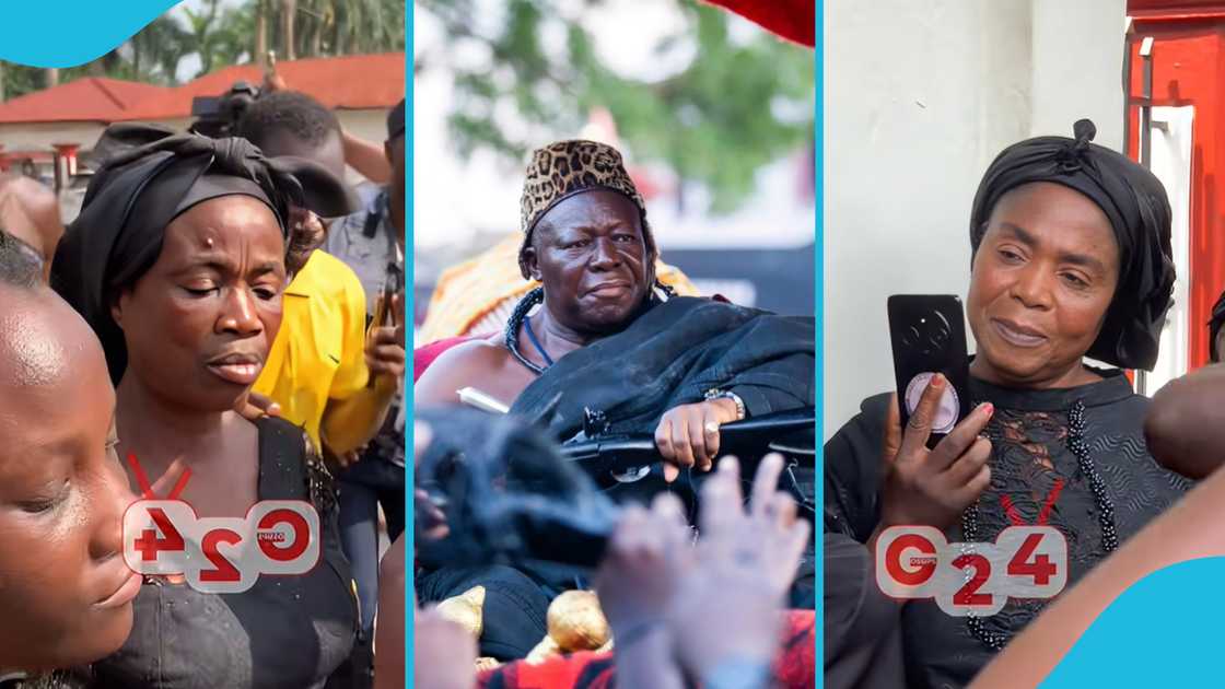 Faustina Fosu, Ernestina Fosuh, Daddy Lumba, Lumba funeral, Asantehene, Otumfuo Osei Tutu II, Abusuapanin Kofi Owusu Faustina Fosu, Ernestina Fosuh, Daddy Lumba, Lumba funeral, Asantehene, Otumfuo Osei Tutu II, Abusuapanin Kofi Owusu