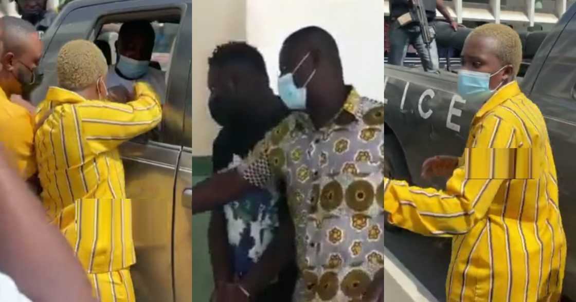 Medikal Arrest: The Emotional Moment Fella Makafui Bids Her Husband Goodbye As He Was Sent On Remand (Video) Medikal Arrest: The Emotional Moment Fella Makafui Bids Her Husband Goodbye As He Was Sent On Remand (Video)