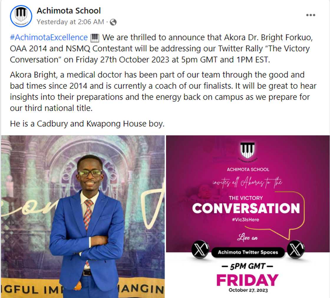 Photo of Dr Bright Forkuo. Photo of Dr Bright Forkuo.