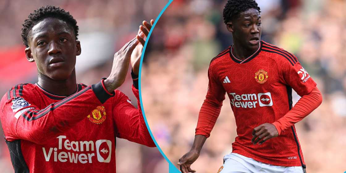 Kobbie Mainoo was one of the key players in Manchester United's 4:3 victory against Liverpool on Sunday, March 17, 2023 Kobbie Mainoo was one of the key players in Manchester United's 4:3 victory against Liverpool on Sunday, March 17, 2023