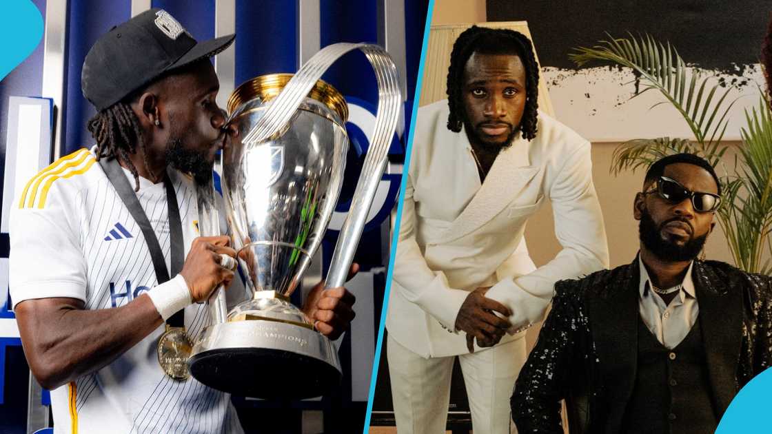 LA Galazy, Joseph Paintsil, Bisa Kdei, Major League Soccer, New song, Music project LA Galazy, Joseph Paintsil, Bisa Kdei, Major League Soccer, New song, Music project