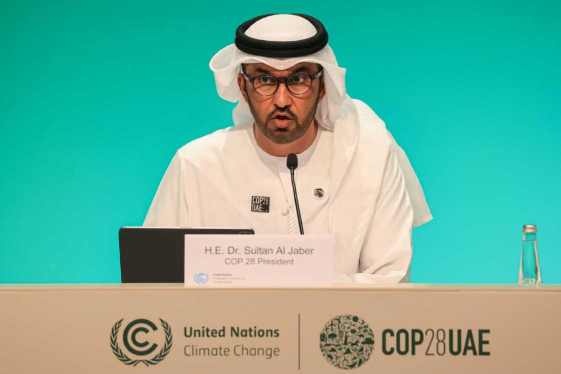 COP28 president Sultan Al Jaber has tasked a group of ministers to find agreement by Tuesday COP28 president Sultan Al Jaber has tasked a group of ministers to find agreement by Tuesday
