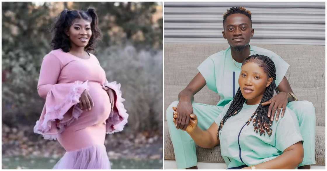 Lil Win and Maame Serwaa Lil Win and Maame Serwaa