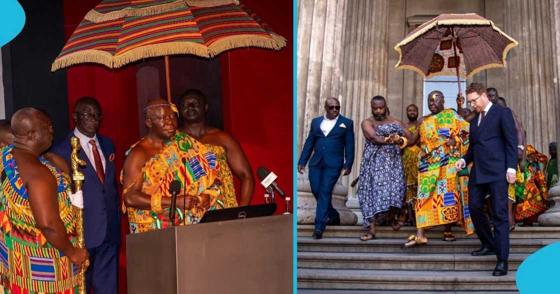 Asantehene Otumfuo Osei Tutu II at the British Museum Asantehene Otumfuo Osei Tutu II at the British Museum