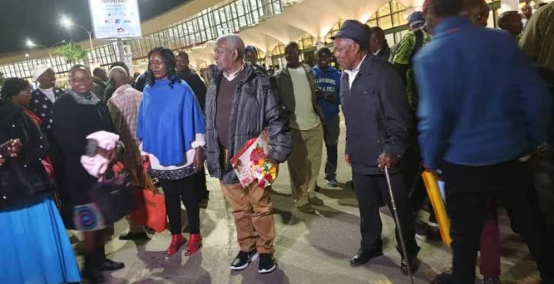 No place like home: Joy as 84-year-old Kenyan man returns after 60 years in USA No place like home: Joy as 84-year-old Kenyan man returns after 60 years in USA