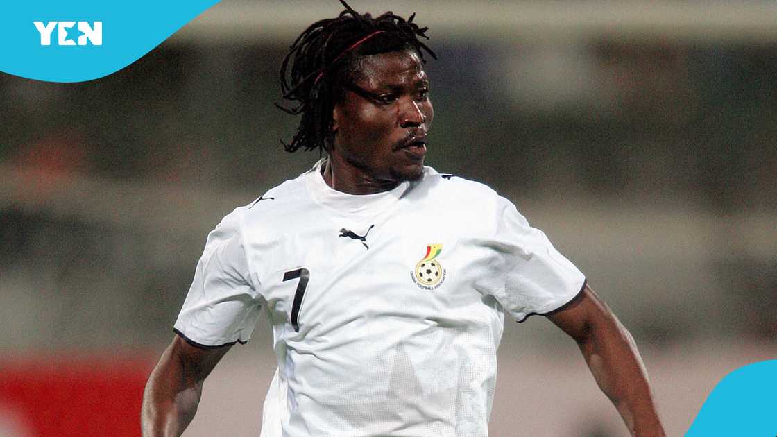 Laryea Kingston, Ghana, 2006 AFCON, Senegal, Port Said Stadium Laryea Kingston, Ghana, 2006 AFCON, Senegal, Port Said Stadium