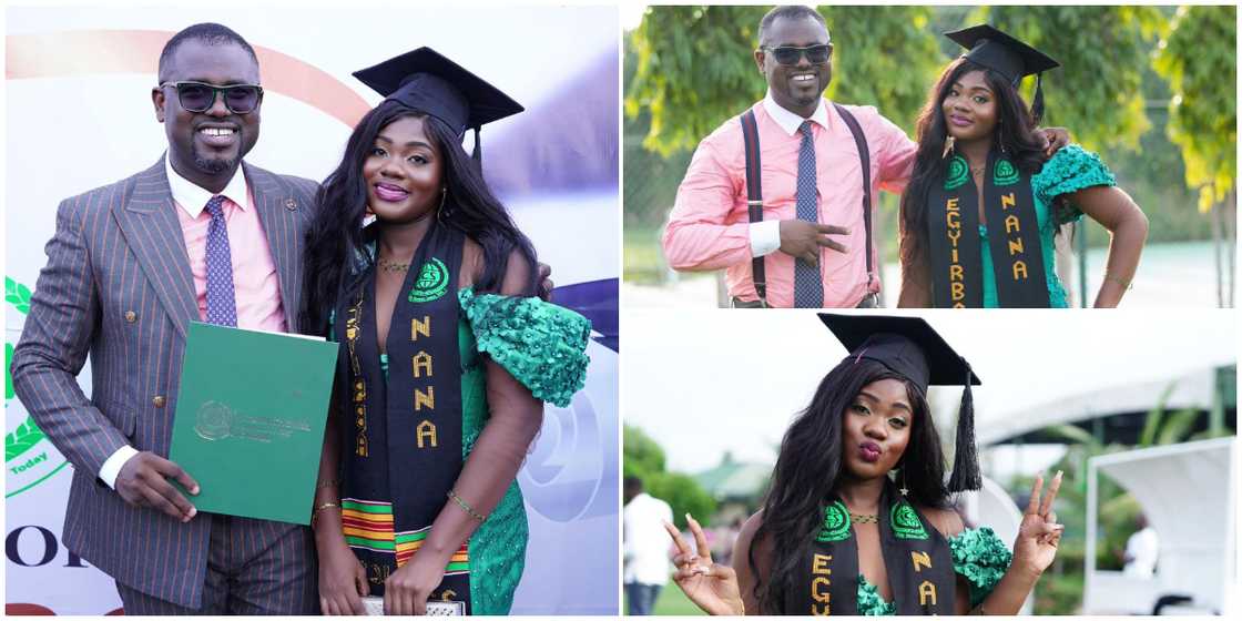 Abeiku Santana's 2nd daughter graduates