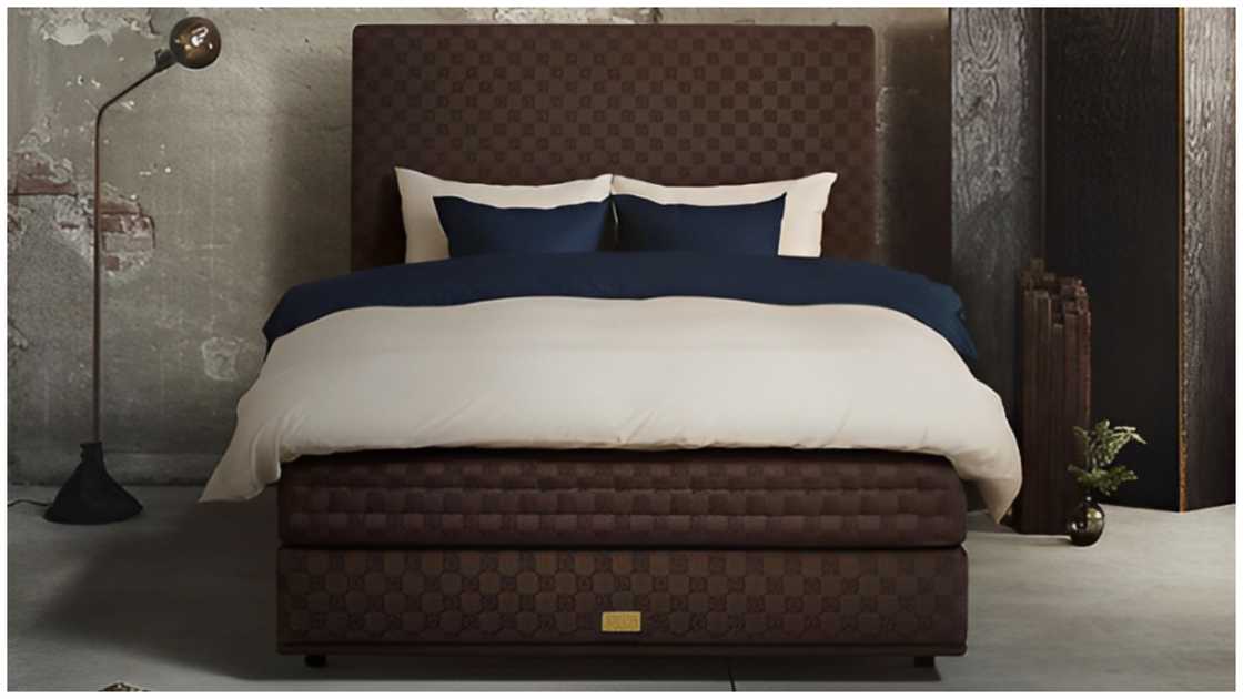 Deep brown King Marwari mattress and bed Deep brown King Marwari mattress and bed