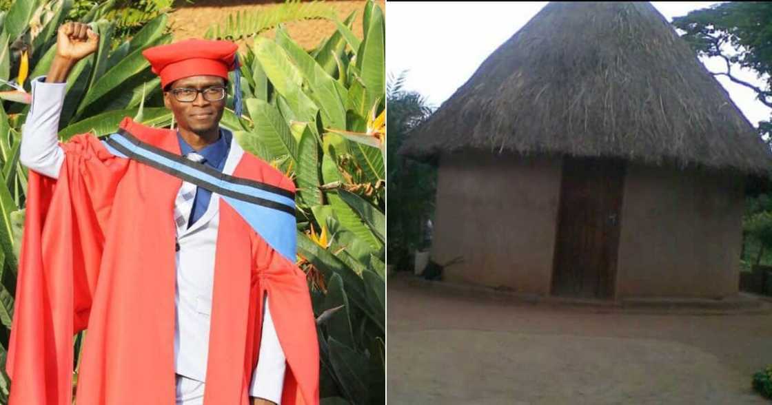 Meet Tshilidzi Nenzhelele, who obtained PhD while living in mud house