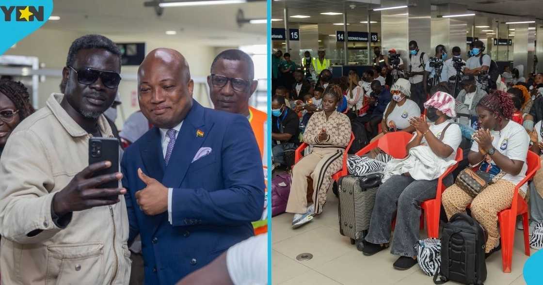 Ghanaian citizens, evacuated from South Africa, xenophobic violence, GH¢5,000 reintegration grant, GH¢500 transport allowance, Foreign Affairs Minister, Samuel Okudzeto Ablakwa