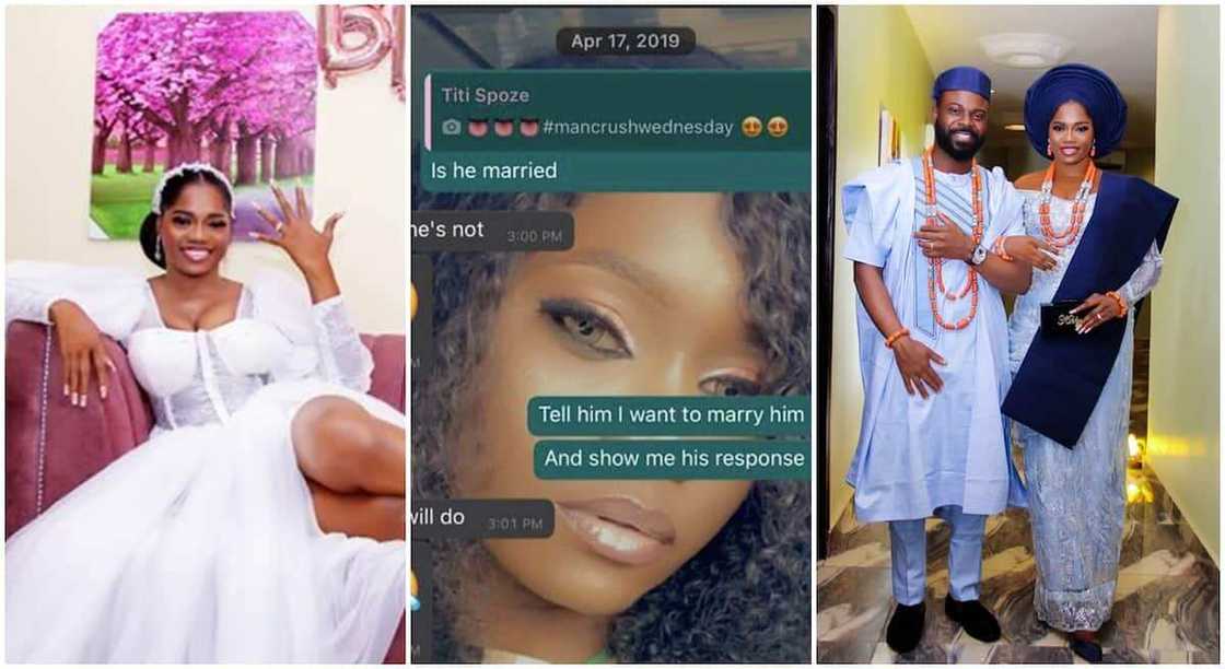 Nigerian lady shoots her shot at a man through Whatsapp and they are now married.