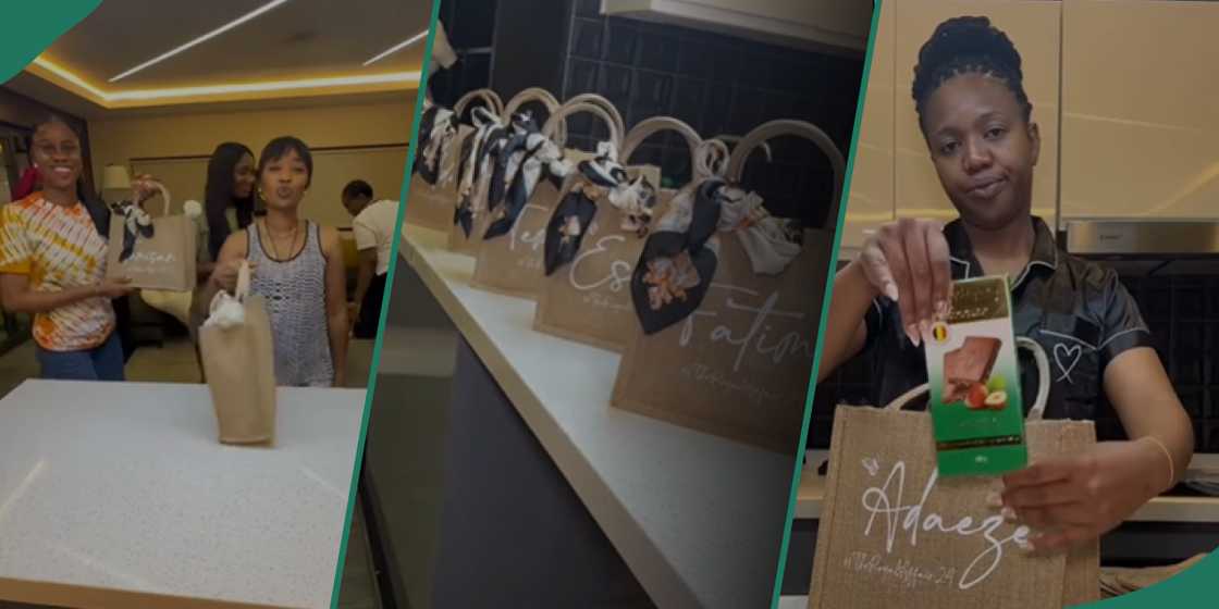 Some bridesmaids get lovely gifts from a bride Some bridesmaids get lovely gifts from a bride