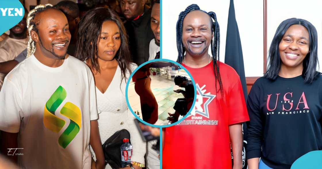 Daddy Lumba, Odo Broni, Akosua Serwaa, Odo Broni's PA, Pouring champagne, Court ruling, Kumasi High Cour. Daddy Lumba, Odo Broni, Akosua Serwaa, Odo Broni's PA, Pouring champagne, Court ruling, Kumasi High Cour.