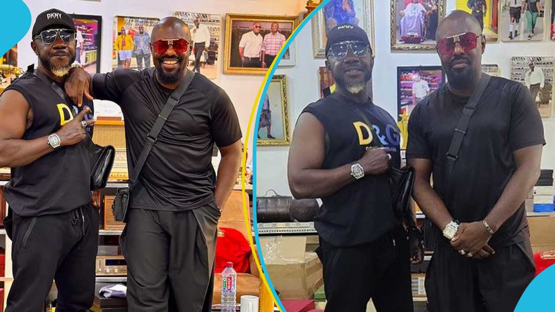 Jim Iyke, Osebo The Zaraman, Jim Iyke and Osebo, Jim Iyke visits Osebo, Osebo's boutique, Jim Iyke hails Osebo