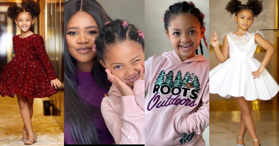 Baby Lorde: Kafui Danku's daughter wows fans with chilling photos Baby Lorde: Kafui Danku's daughter wows fans with chilling photos