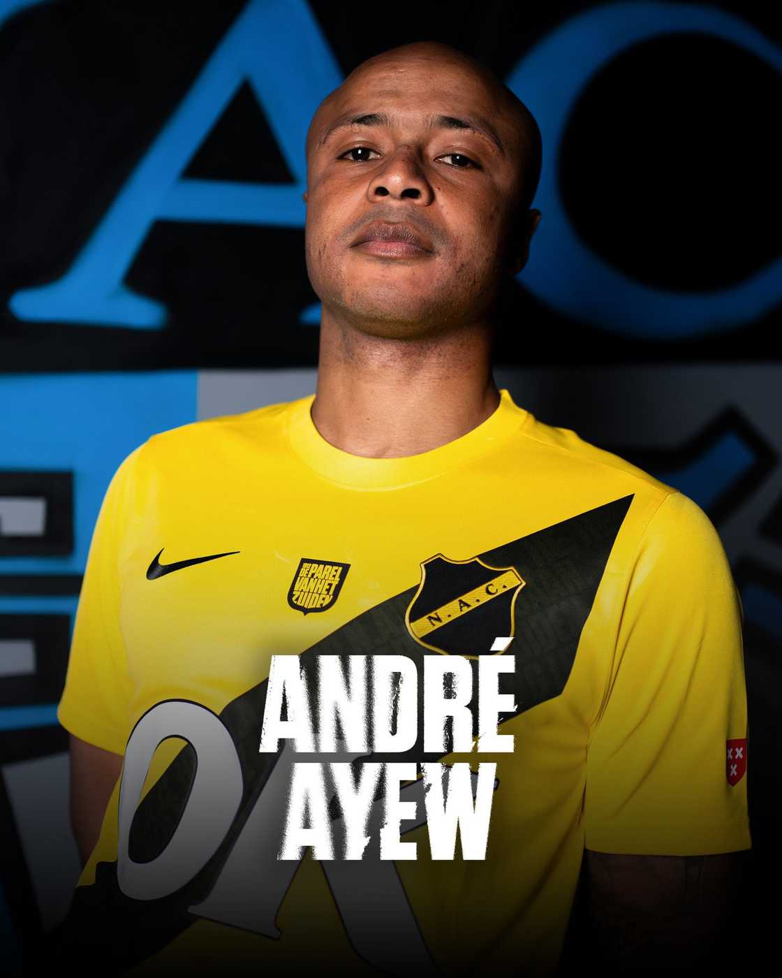 Dede Ayew transfer, Dede Ayew NAC Breda, Ghanaian footballer in Europe, NAC Breda signing 2025, Dutch Eredivisie transfers, Ghana star joins Breda, Andre Ayew brother transfer, Ghana football news, Eredivisie latest, Ghanaian forwards abroad