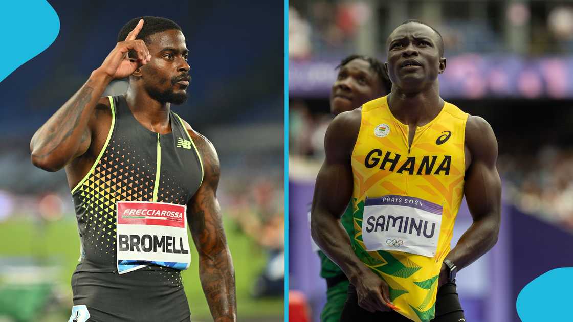 Trayvon Bromell, Abdul Rasheed Saminu, world’s fastest man, Rome Diamond League. Trayvon Bromell, Abdul Rasheed Saminu, world’s fastest man, Rome Diamond League.
