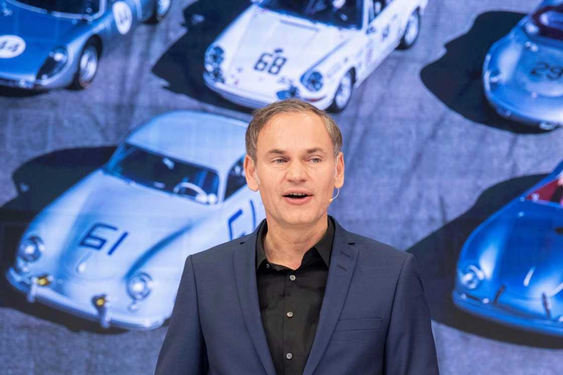 Oliver Blume previously headed up VW's sports car brand Porsche