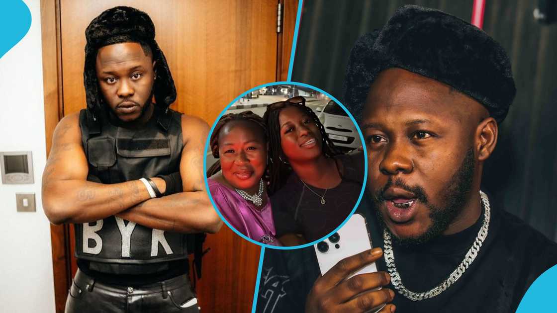 Medikal, Medikal's family, Medikal's sister Medikal, Medikal's family, Medikal's sister