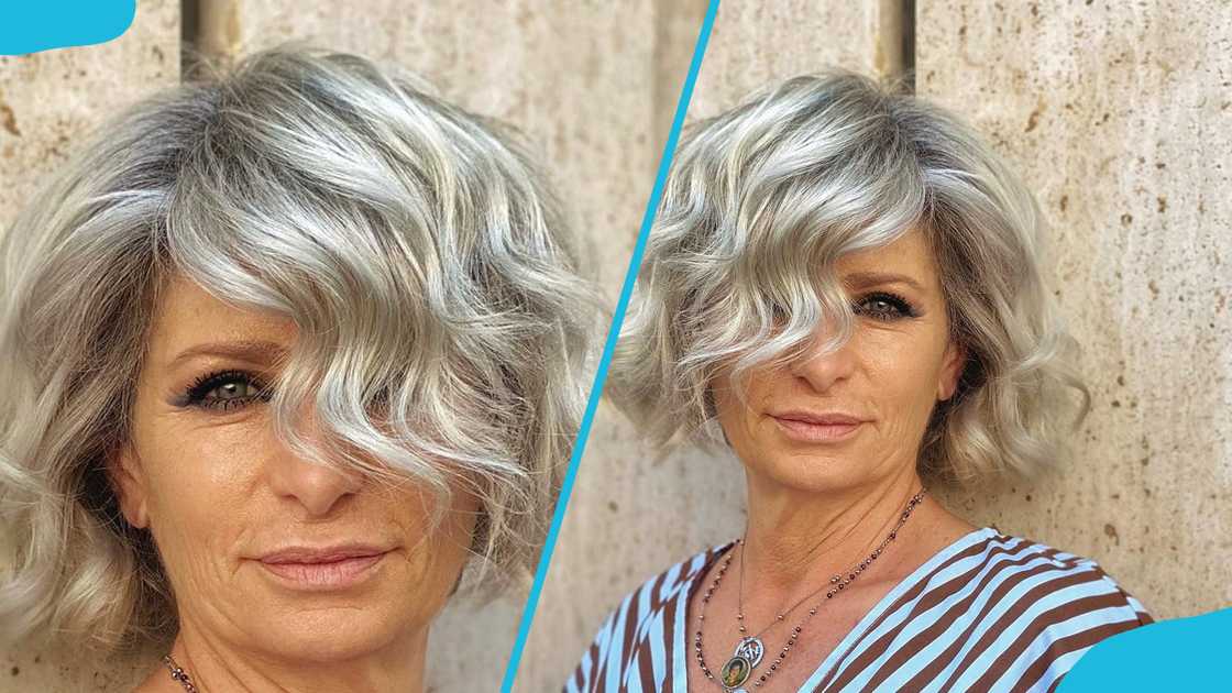 Sophisticated side-swept bob Sophisticated side-swept bob