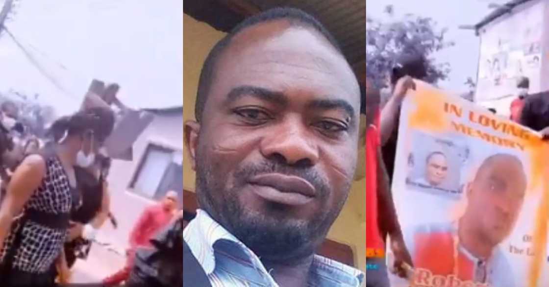 Youth storm kitchen stool headmaster's funeral with stools & suggestive dancing Youth storm kitchen stool headmaster's funeral with stools & suggestive dancing