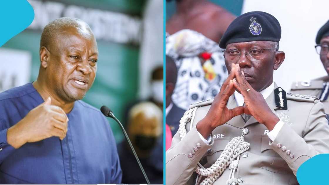 Ghanaian Police Officer, Mahama sacks Dampare, President Mahama, COP Yohuno Ghanaian Police Officer, Mahama sacks Dampare, President Mahama, COP Yohuno