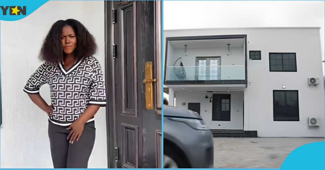 Real Estate in Ghana, Ghanaian Woman, New House Owner, TikTok, Motivating Ghanaian Women, Single Women Real Estate in Ghana, Ghanaian Woman, New House Owner, TikTok, Motivating Ghanaian Women, Single Women