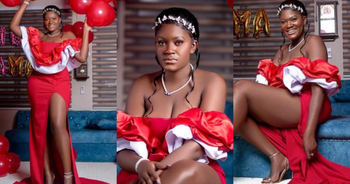 Ama Endorsed: Ghanaian female carpenter flaunts her fine legs and curves as she marks her b'day (Photos) Ama Endorsed: Ghanaian female carpenter flaunts her fine legs and curves as she marks her b'day (Photos)