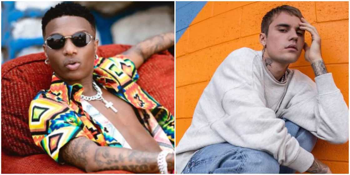 Wizkid and Justin Bieber Wizkid and Justin Bieber