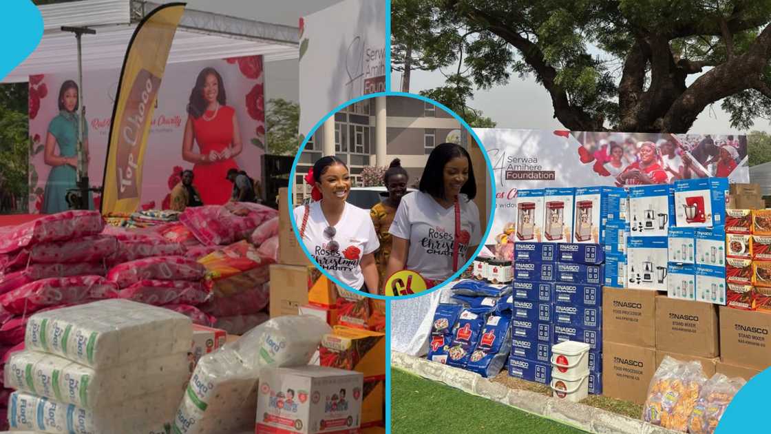 Serwaa Amihere, Christmas Donations, Christmas Events, Charity