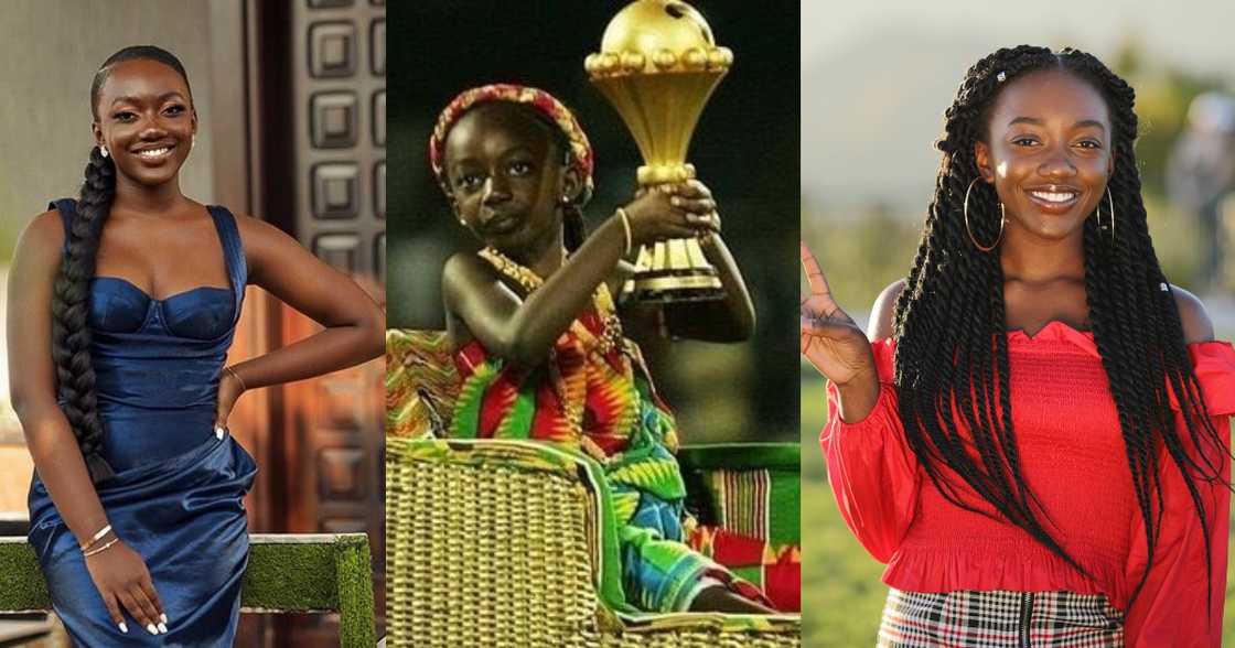 8-year-old Ghanaian girl who hoisted AFCON trophy all grown up 8-year-old Ghanaian girl who hoisted AFCON trophy all grown up