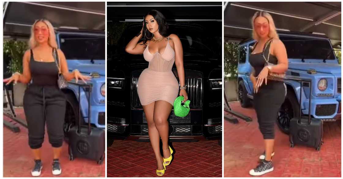 Hajia 4Reall gets internet users talking with her dance moves Hajia 4Reall gets internet users talking with her dance moves