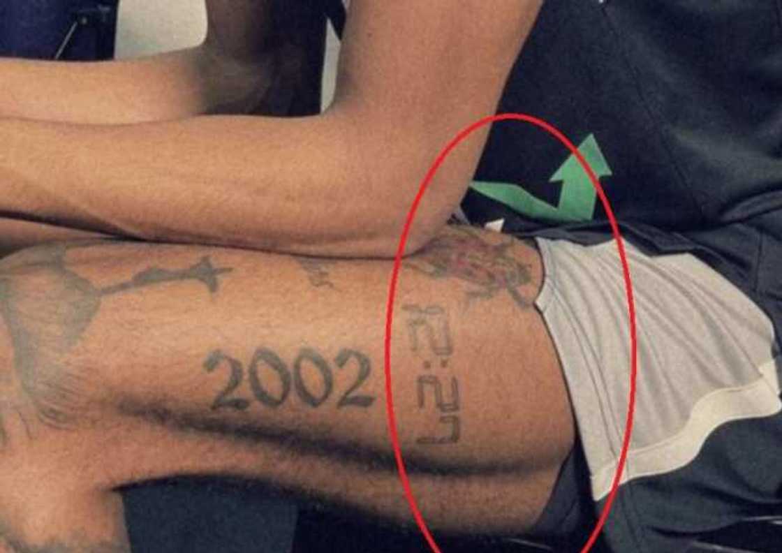 Jalen Green's tattoos Jalen Green's tattoos