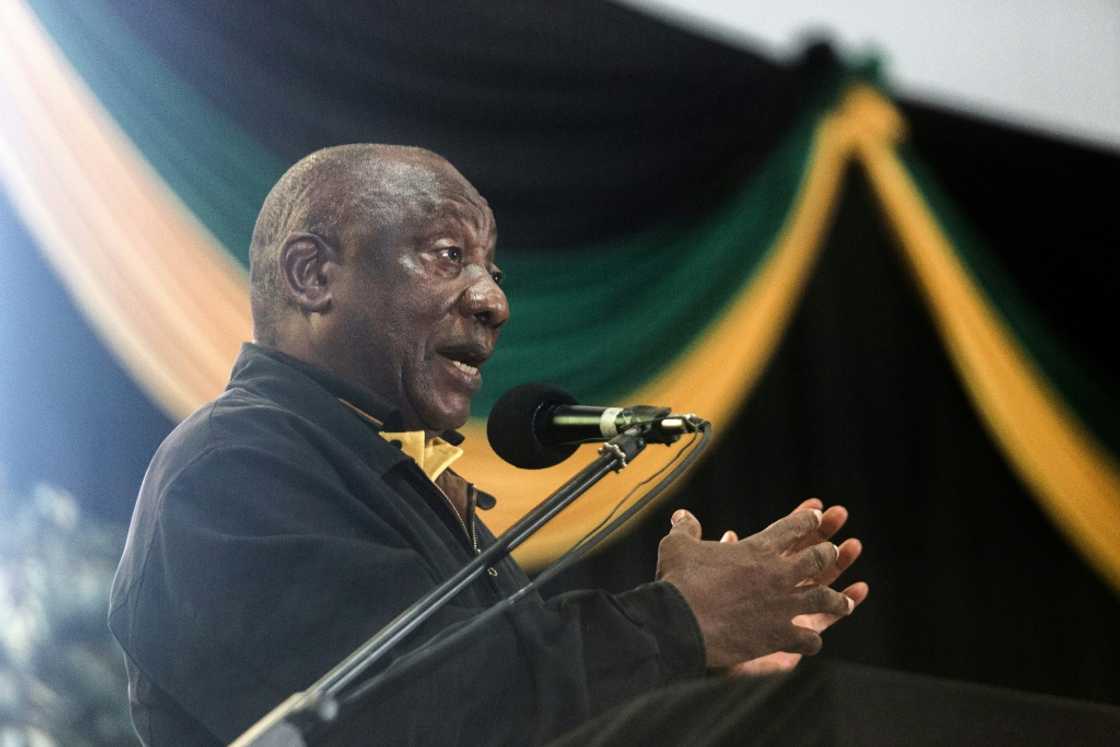 South African President Cyril Ramaphosa (pictured July 2022) said he was cooperating with authorities, but declined to give a detailed answer