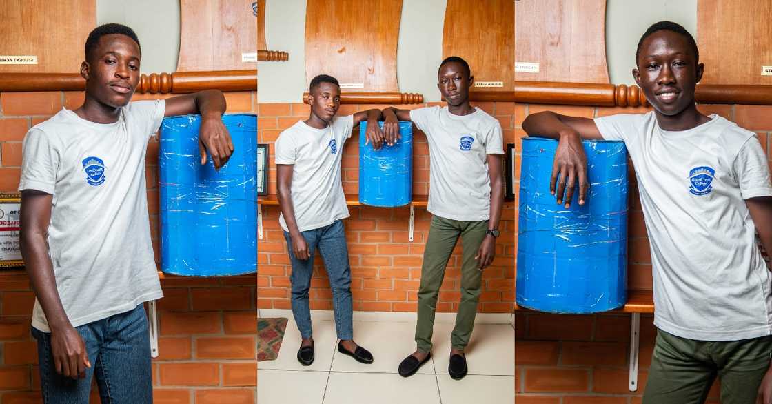 Innovative duo from BlueCrest University College Create SMART BIN to Curb the Spread of Covid-19