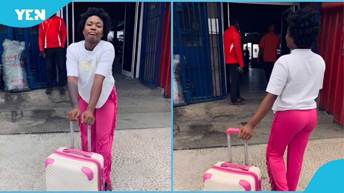 Nigerian lady relocate to Ghana, iPhone, Abroad