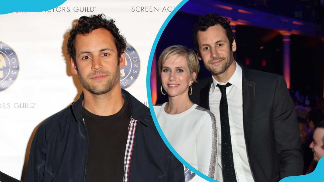 Avi Rothman at AFI FEST 2010 (L) and with his wife Kristen Wiig at the 2016 Museum Gala (R)