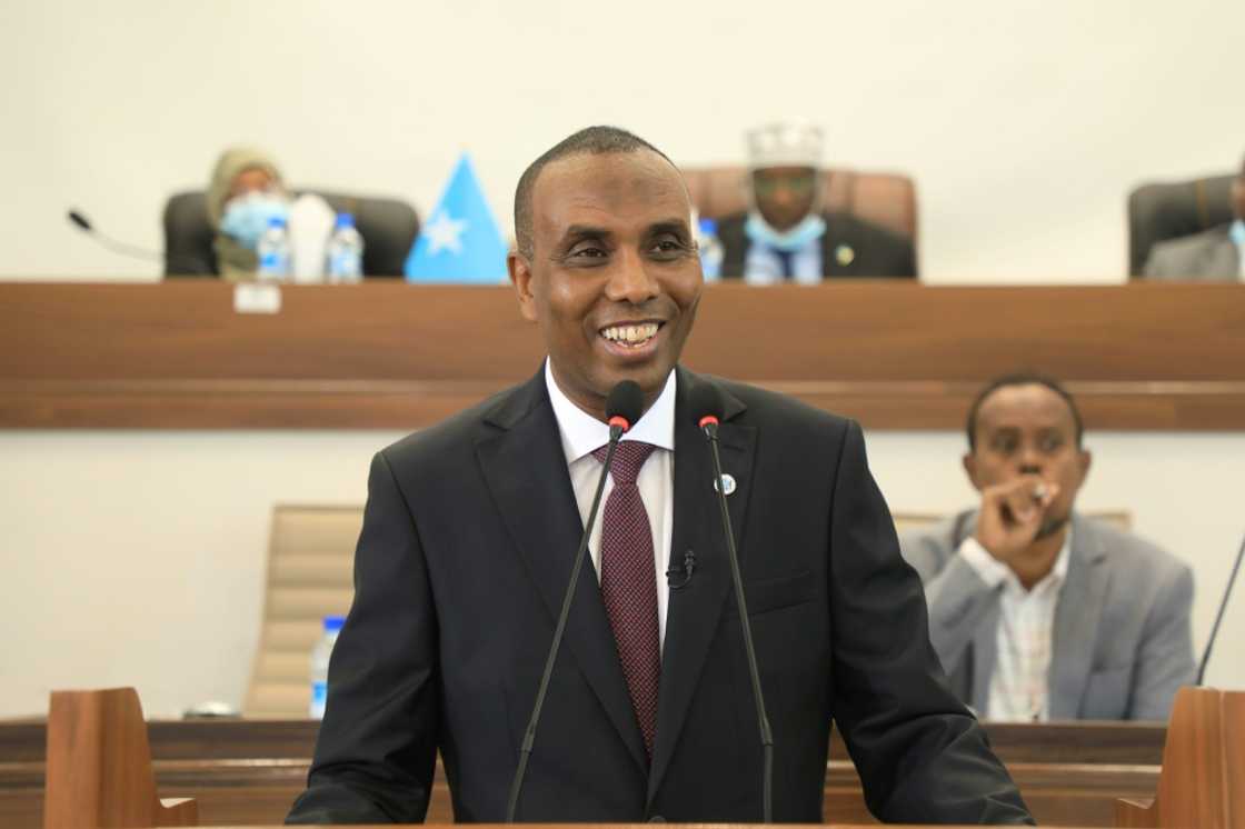 Hamza Abdi Barre was appointed by parliament on June 25 Hamza Abdi Barre was appointed by parliament on June 25