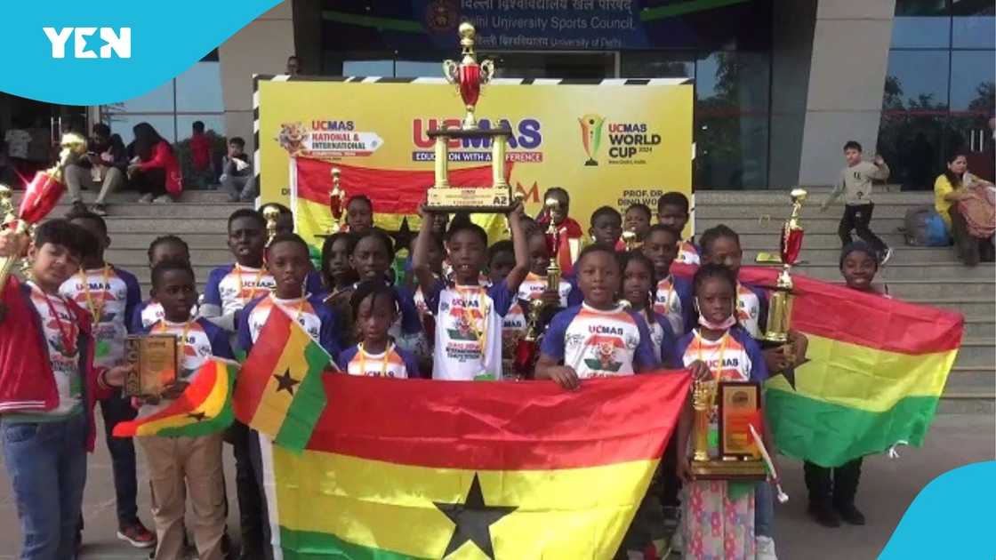 Ghana, UCMAS International Competition, 17 Trophies, Arithmetic Ghana, UCMAS International Competition, 17 Trophies, Arithmetic