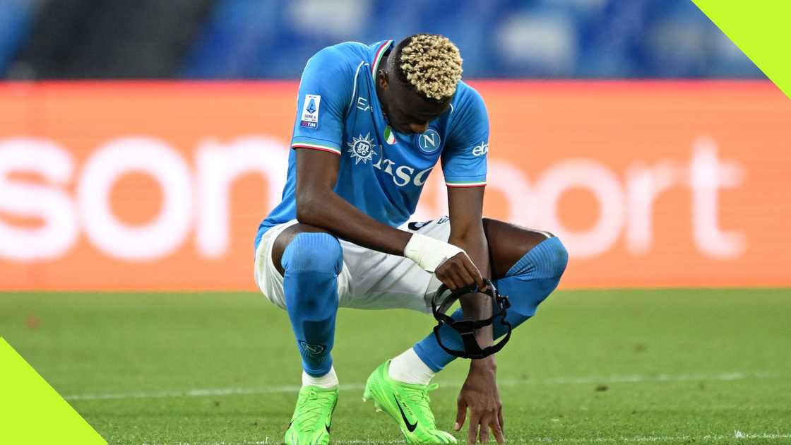 Victor Osimhen remains at Napoli.