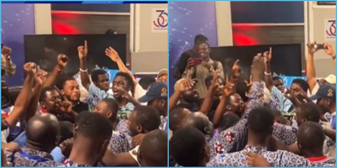 PRESEC Turns National Theatre Into Worship Centre After Winning 8th NSMQ Title PRESEC Turns National Theatre Into Worship Centre After Winning 8th NSMQ Title