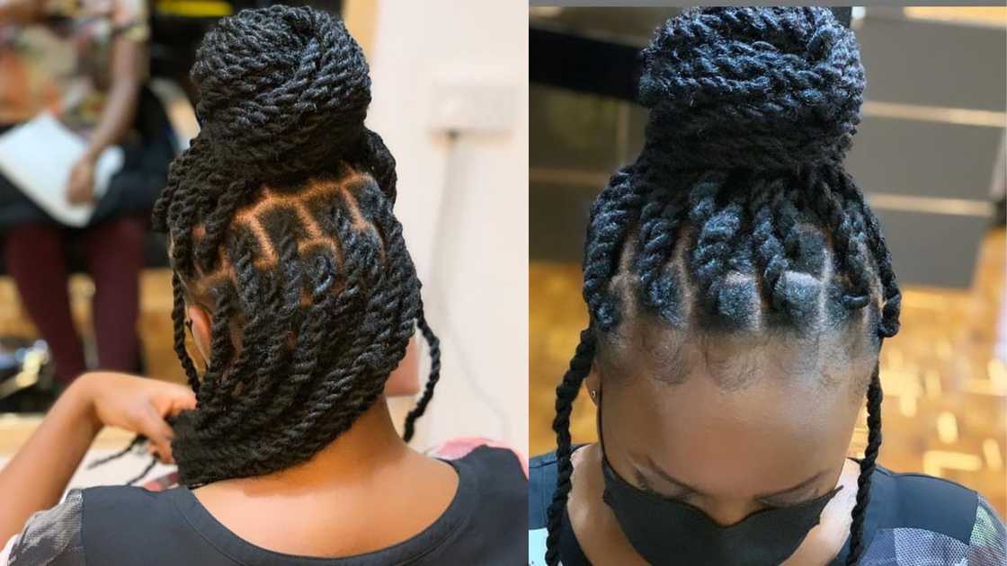 latest kinky hairstyles