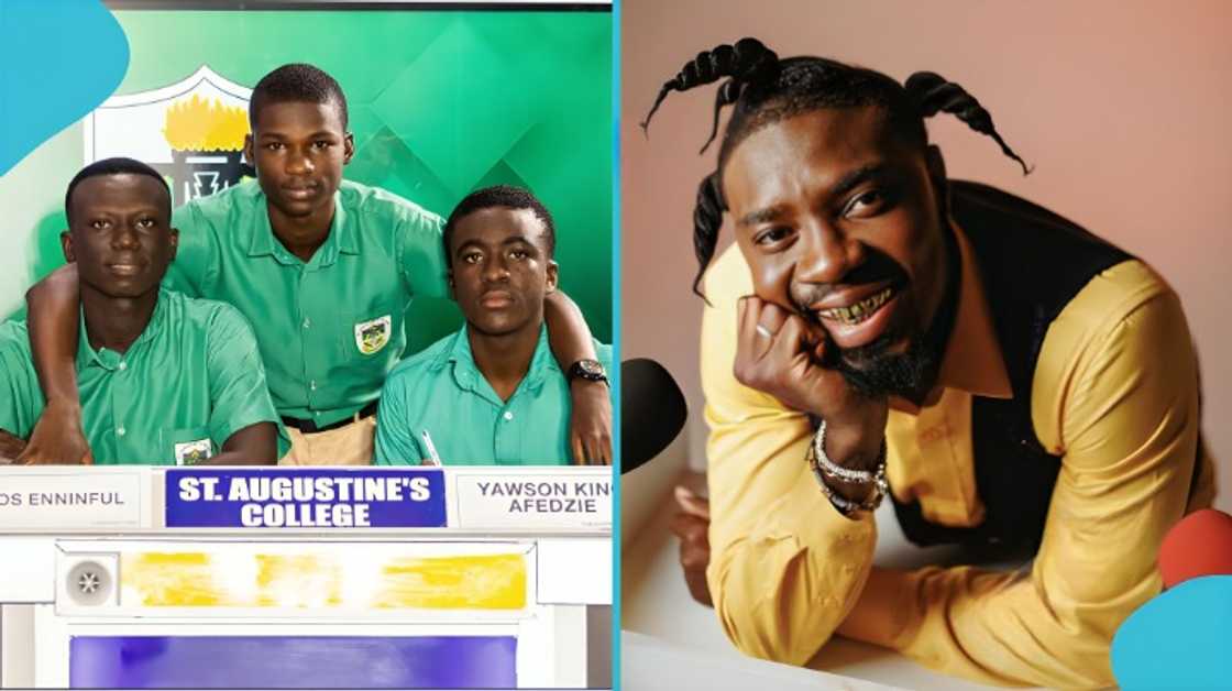 2026 NSMQ grand finale, NSMQ team, National Science and Mathematics Quiz, Amos Enninful, Yawson King Afedzie, Joseph Gordon Fenyi-Mensah, Beeztrap, favourite musician, Kendrick Lamar, St. Augustine's College 2026 NSMQ grand finale, NSMQ team, National Science and Mathematics Quiz, Amos Enninful, Yawson King Afedzie, Joseph Gordon Fenyi-Mensah, Beeztrap, favourite musician, Kendrick Lamar, St. Augustine's College