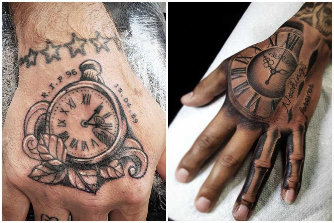 Hand tattoos for men Hand tattoos for men