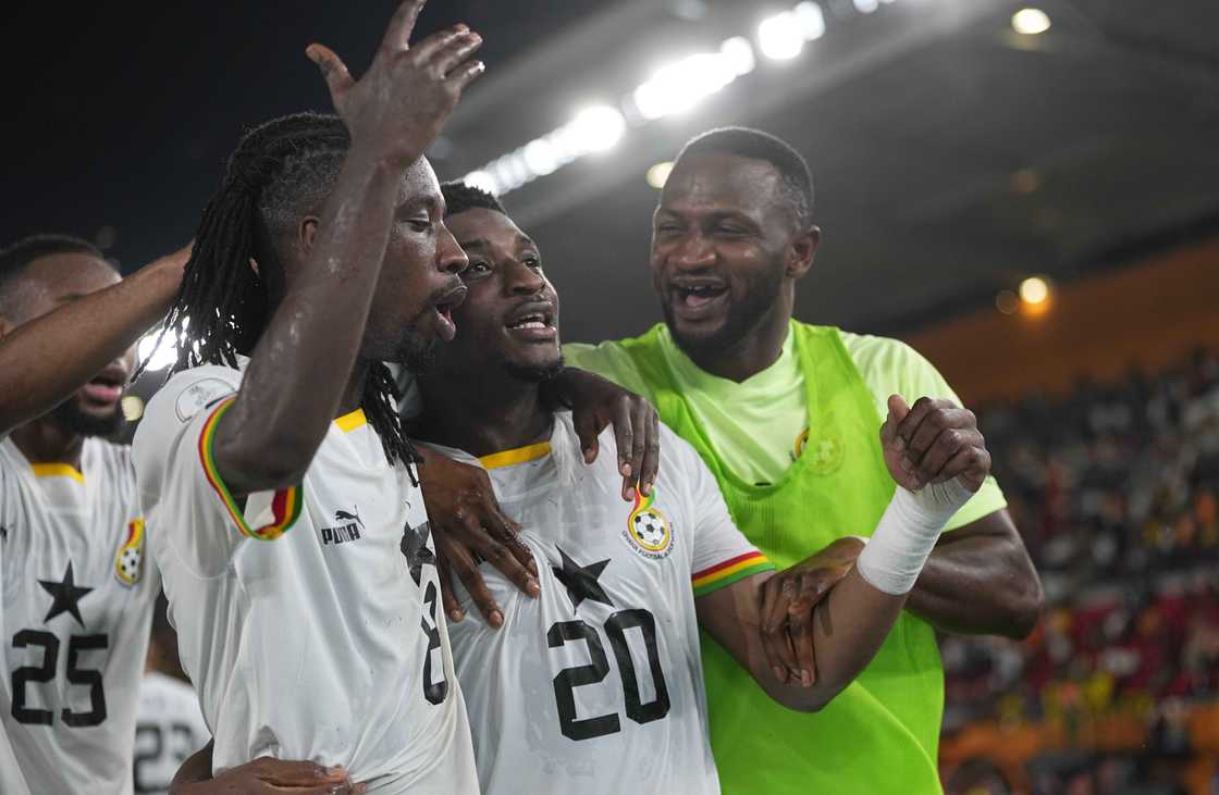 Mohamed Kudus of Ghana during the TotalEnergies CAF Africa Cup of Nations group stage match between Egypt and Ghana at Stade Felix Houphouet Boigny on January 18, 2024 in Abidjan, Ivory Coast Mohamed Kudus of Ghana during the TotalEnergies CAF Africa Cup of Nations group stage match between Egypt and Ghana at Stade Felix Houphouet Boigny on January 18, 2024 in Abidjan, Ivory Coast