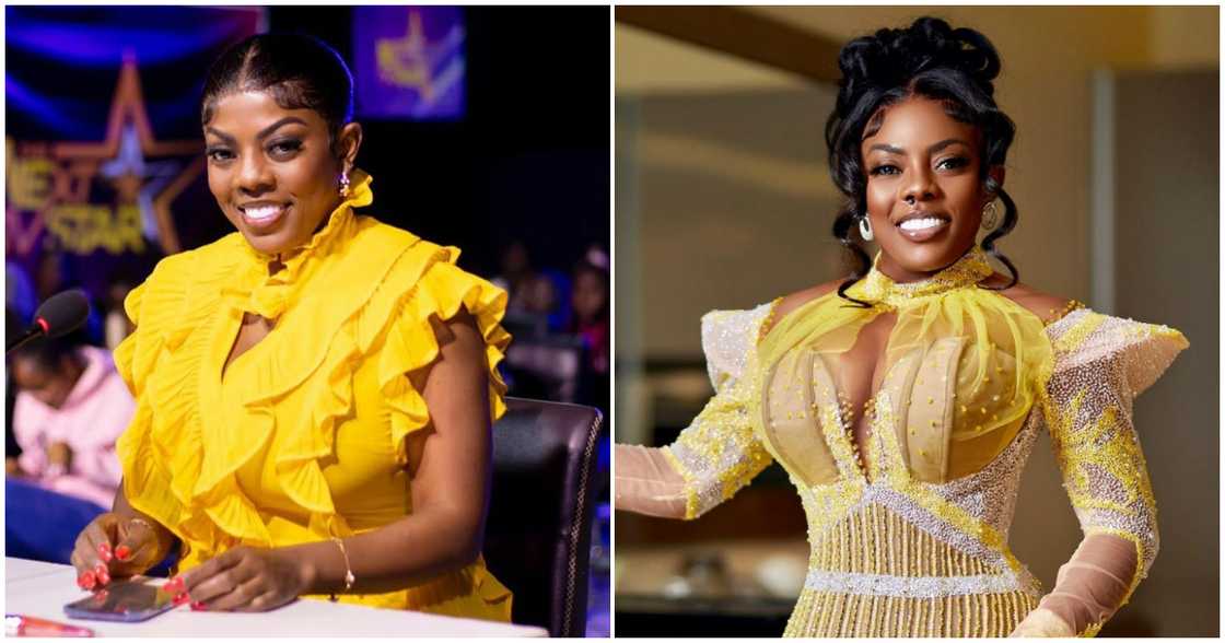 Nana Aba Anamoah dazzling in photos.