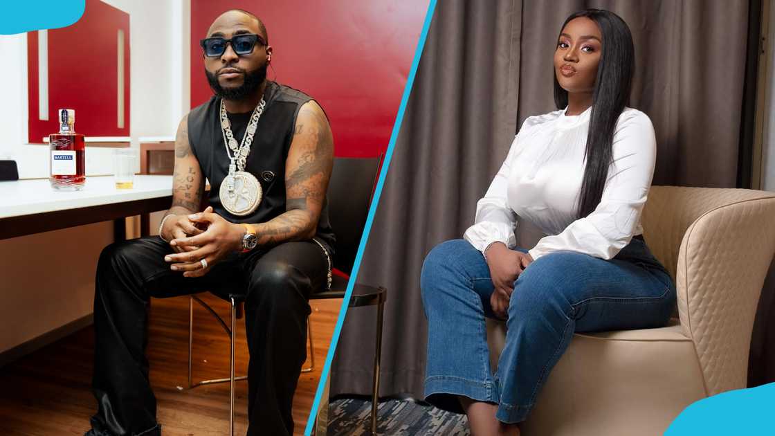 Chioma Avril Rowland and her husband Davido Chioma Avril Rowland and her husband Davido