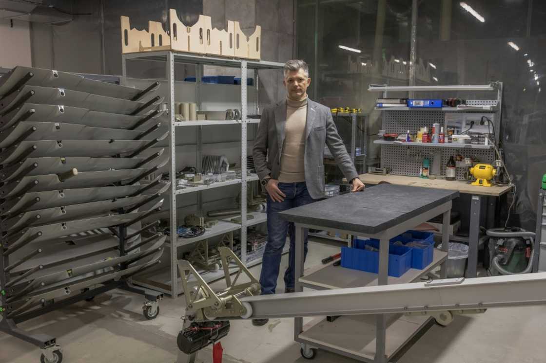 'The only way for us to win is to have a technological advantage' over Russia, Skyeton's technical director Maksym Levkivsky says 'The only way for us to win is to have a technological advantage' over Russia, Skyeton's technical director Maksym Levkivsky says